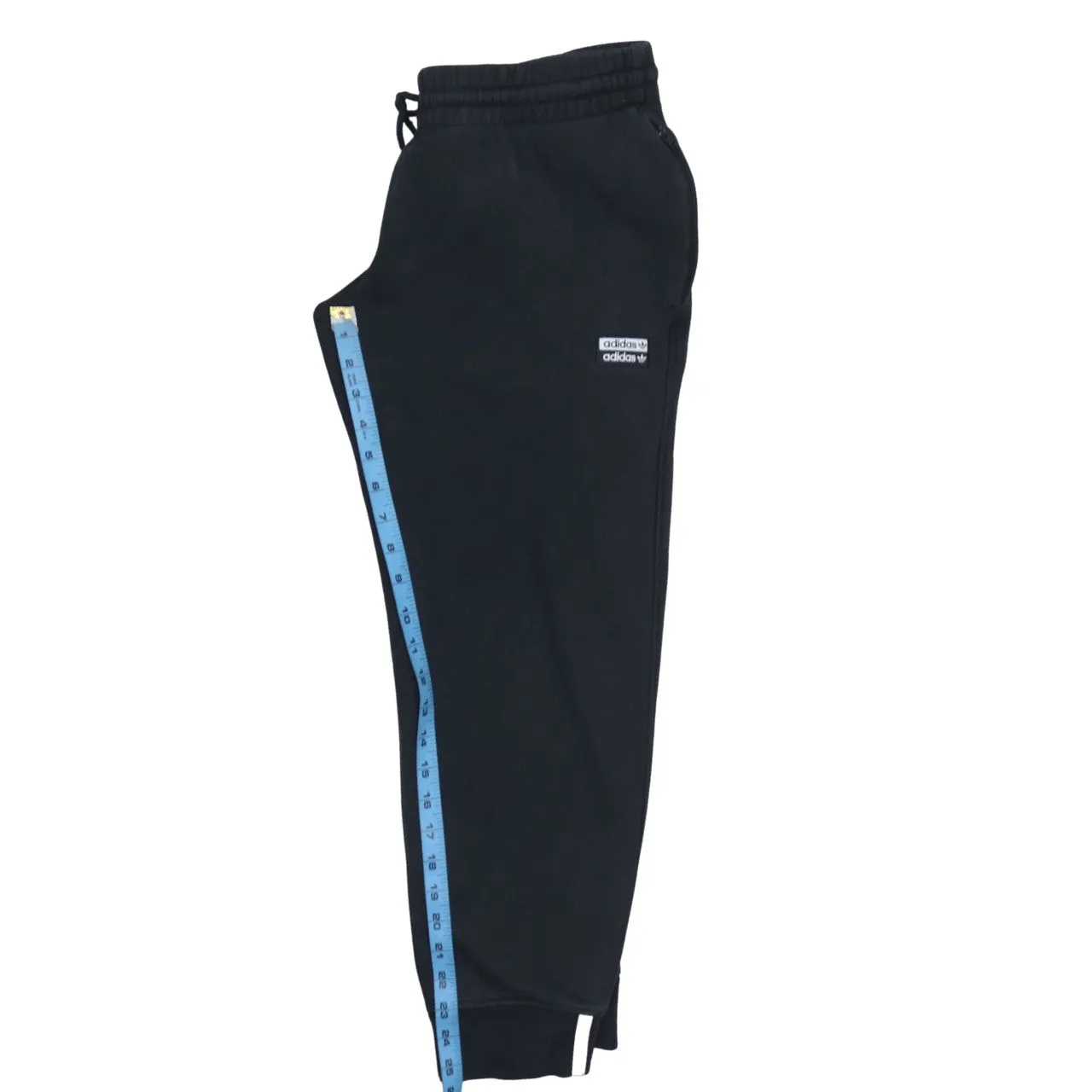 Adidas 90's Rib Cuff Casual Joggers / Sweatpants Medium Black sold by Vintage Club product image thumbnail 5