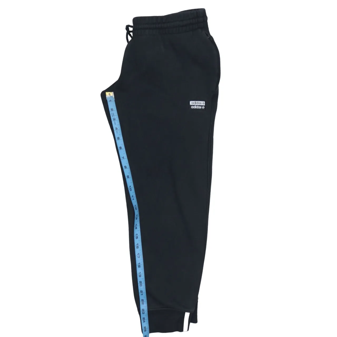 Adidas 90's Rib Cuff Casual Joggers / Sweatpants Medium Black sold by Vintage Club product image thumbnail 2