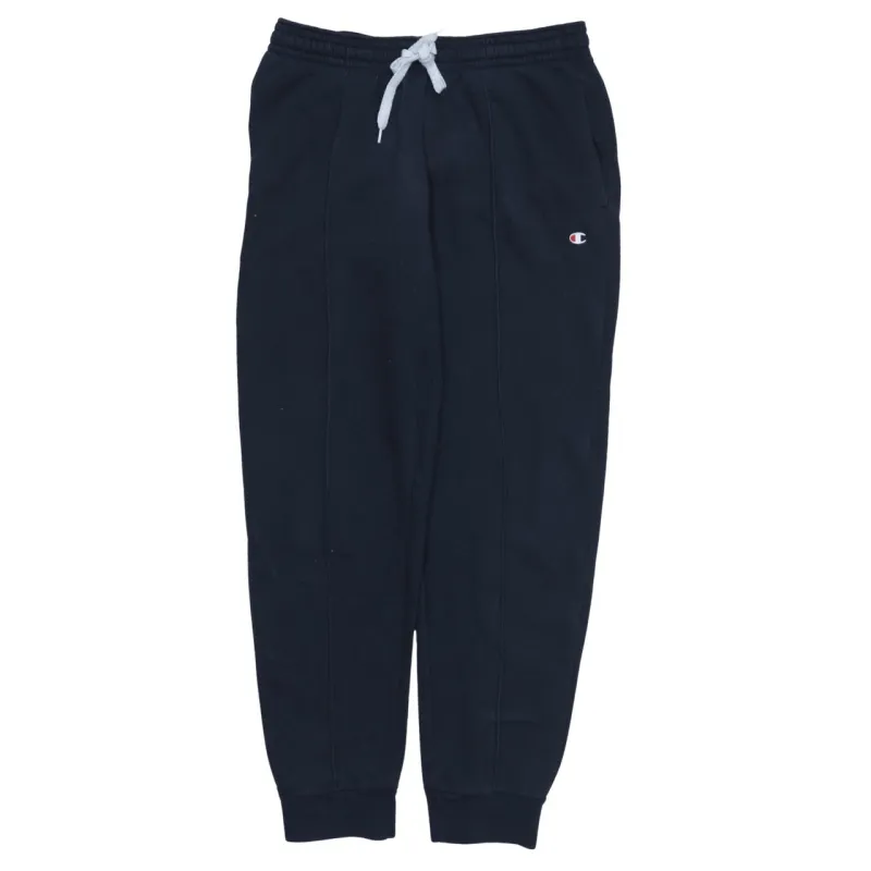 Champion 90's Rib Cuff Casual Joggers / Sweatpants Medium Navy Blue made by Champion