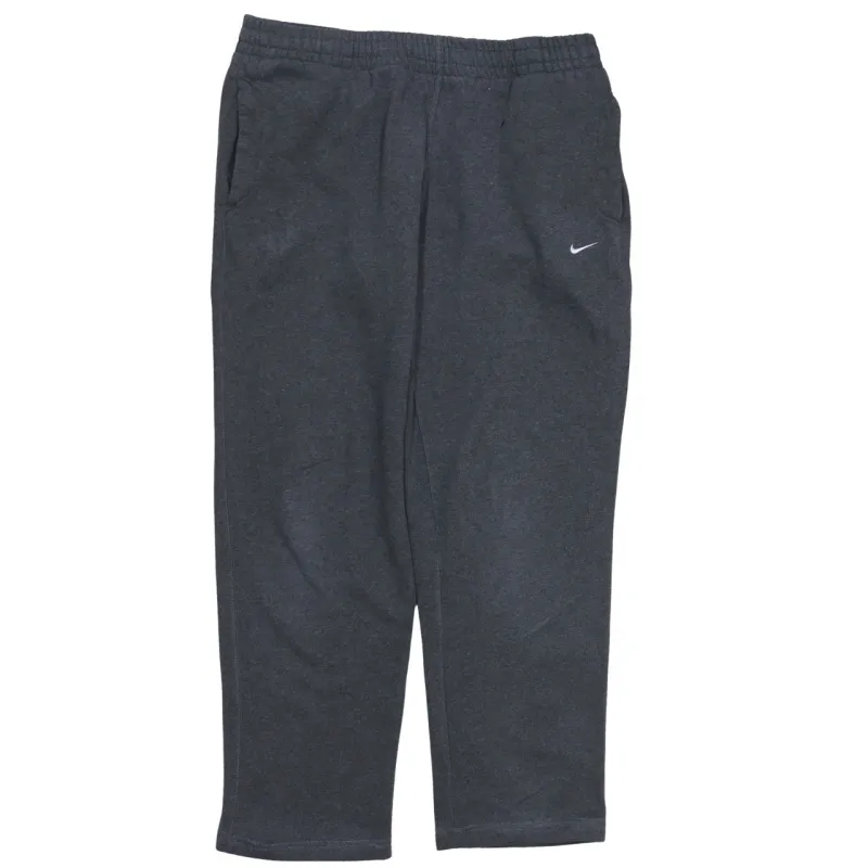 Nike 90's Swoosh Straight Leg Baggy Trousers / Pants Large Grey sold by Vintage Club