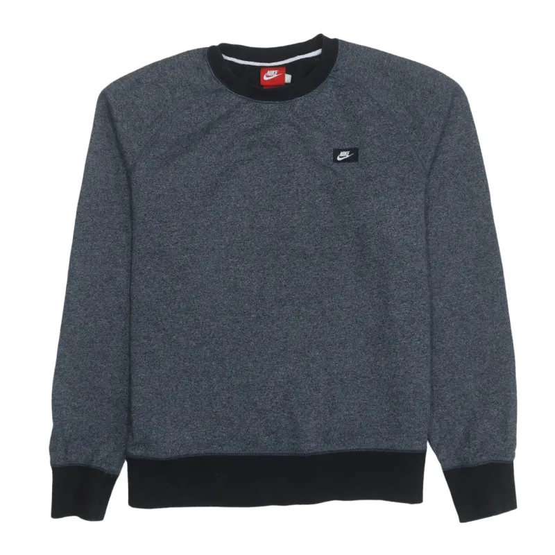 Nike 90's Swoosh Crew Neck Sweatshirt Medium Grey sold by Vintage Club