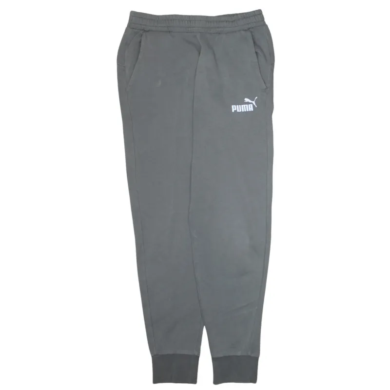 Puma 90's Rib Cuff Casual Joggers / Sweatpants Small Grey made by Puma