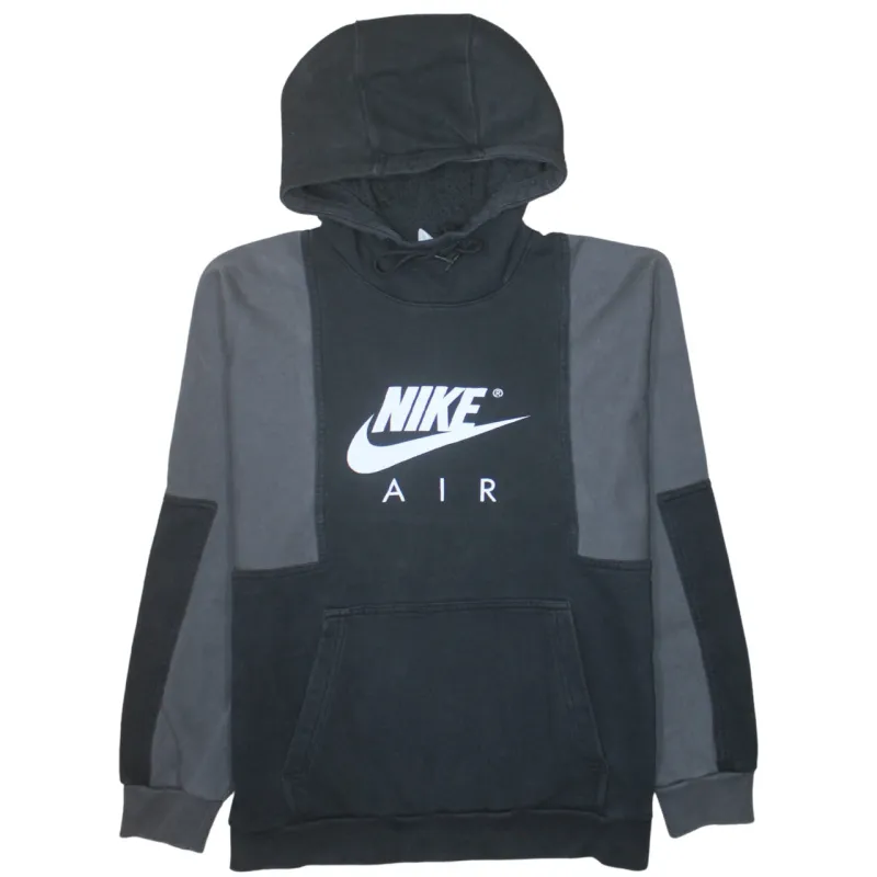 Nike 90's Center Middle Swoosh Pullover Hoodie Medium Black sold by Vintage Club