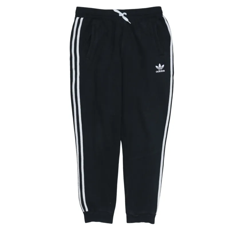 Adidas 90's 3 Stripes Casual Joggers / Sweatpants 30 Black sold by Vintage Club