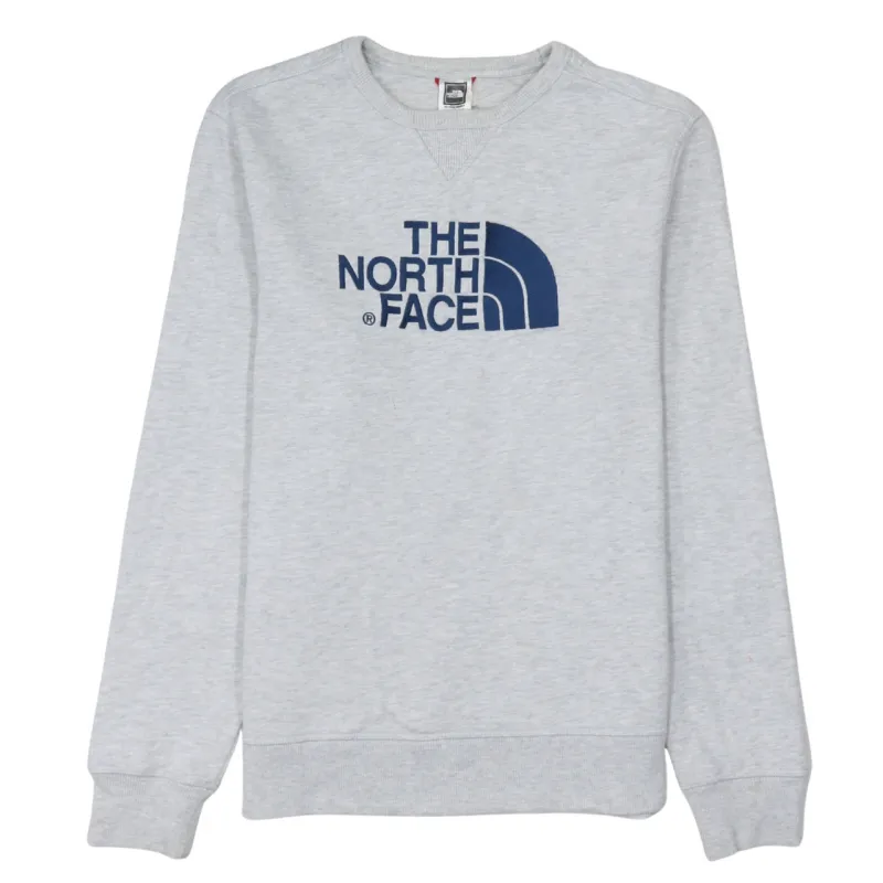 The North Face 90's Spellout Crew Neck Sweatshirt Medium Grey made by The North Face