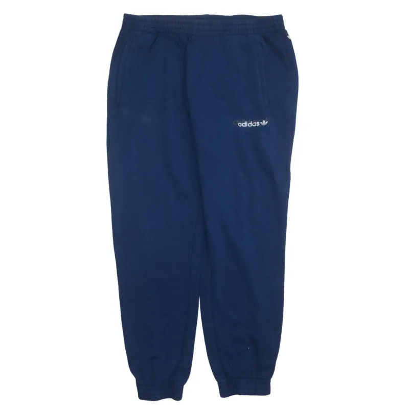 Adidas 90's Tracksuit Casual Joggers / Sweatpants 32 Navy Blue sold by Vintage Club