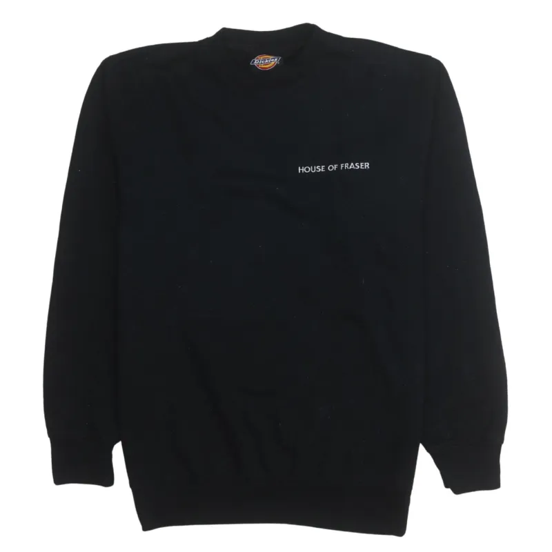Dickies 90's Lightweight Crew Neck Sweatshirt Small Black sold by Vintage Club