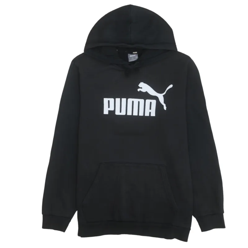 Puma 90's Spellout Pullover Hoodie Medium Black sold by Vintage Club