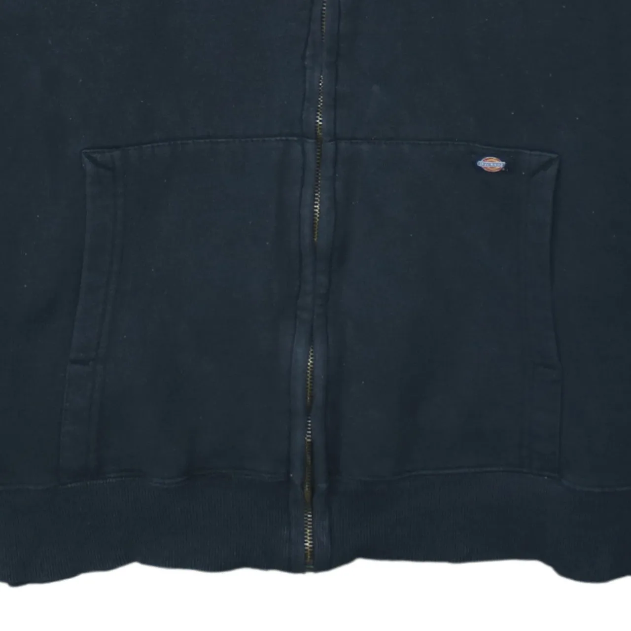 Dickies 90's Spellout Full Zip Up Hoodie XLarge Black sold by Vintage Club product image thumbnail 4