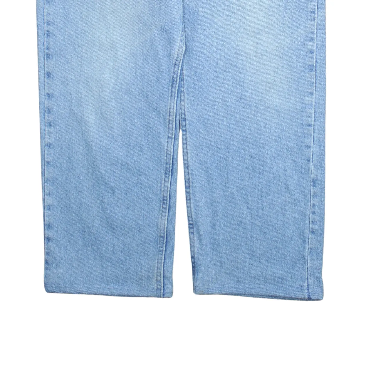 Wrangler 90's Lightwash Straight Leg Baggy Jeans / Pants 34 Blue sold by Vintage Club product image thumbnail 4