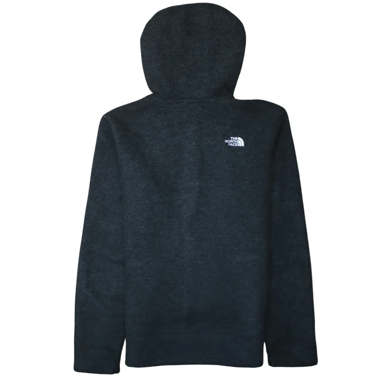 The North Face 90's Sportswear Full Zip Up Hoodie Small Black sold by Vintage Club product image thumbnail 2