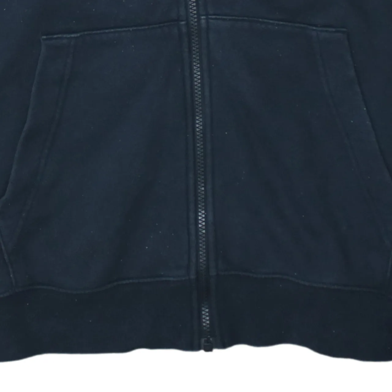 Nike 90's Swoosh Full Zip Up Hoodie Medium Black sold by Vintage Club product image thumbnail 4