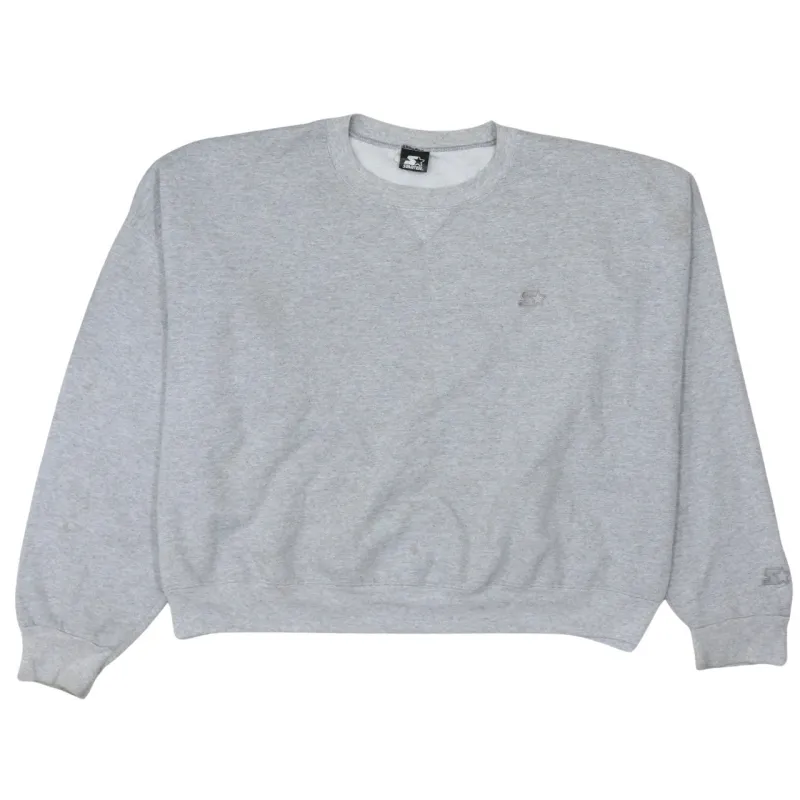 Starter 90's Lightweight Crew Neck Sweatshirt XXXLarge (3XL) Grey sold by Vintage Club