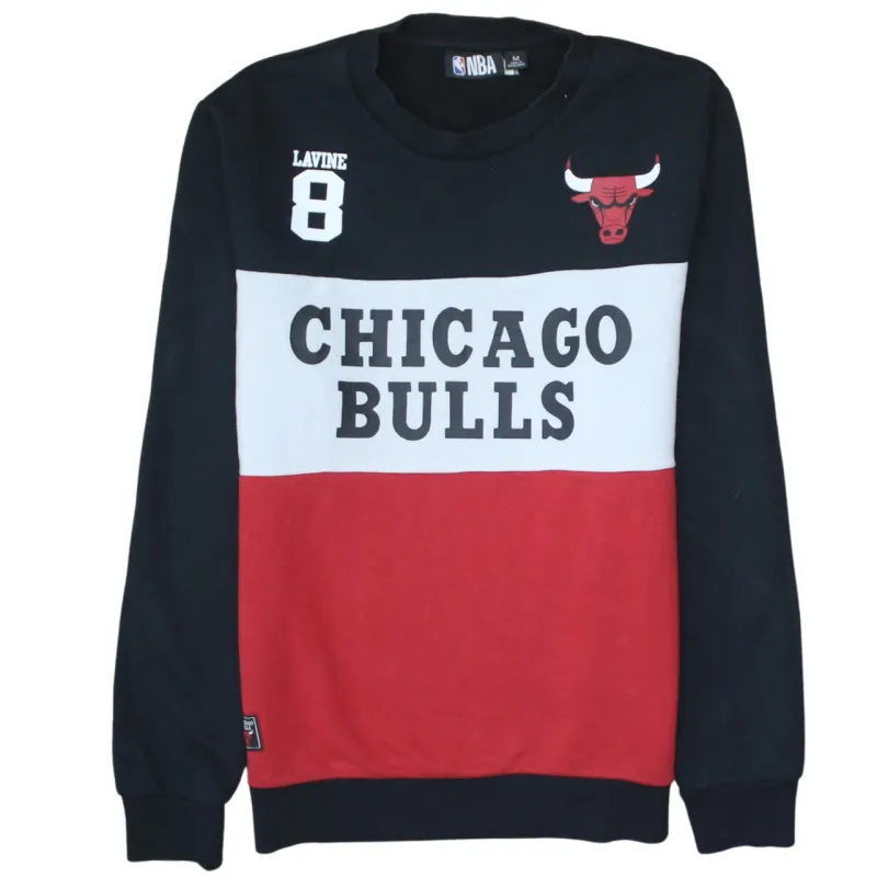 NBA 90's Chicago Bulls Crew Neck Sweatshirt Medium Black sold by Vintage Club