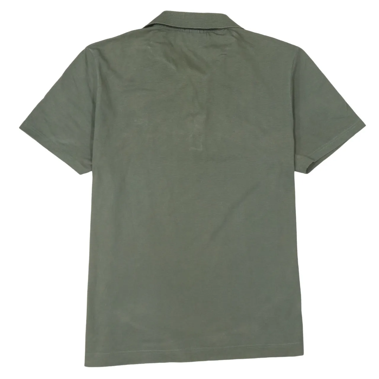 Lacoste 90's Short Sleeves Quarter Button Polo Shirt XLarge Grey sold by Vintage Club product image thumbnail 2