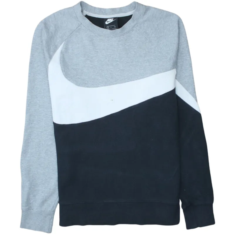 Nike 90's Plain Crew Neck Sweatshirt Small Black sold by Vintage Club