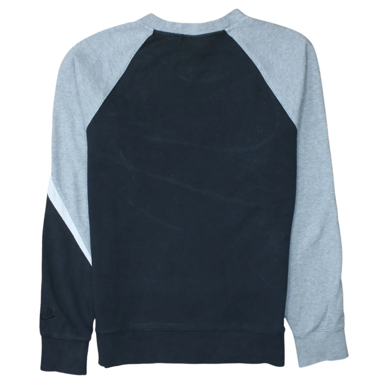 Nike 90's Plain Crew Neck Sweatshirt Small Black sold by Vintage Club product image thumbnail 2