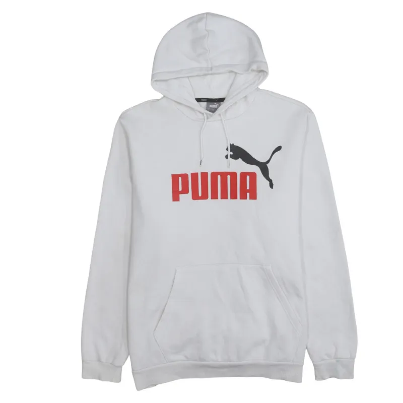 Puma 90's Spellout Pullover Hoodie XLarge White sold by Vintage Club
