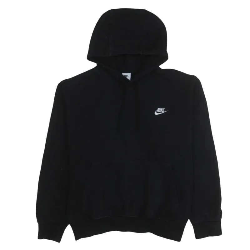 Nike 90's Swoosh Pullover Hoodie Large Black sold by Vintage Club