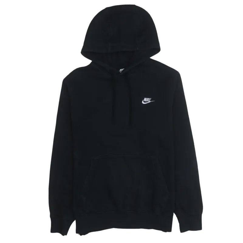 Nike 90's Swoosh Pullover Hoodie Medium Black sold by Vintage Club