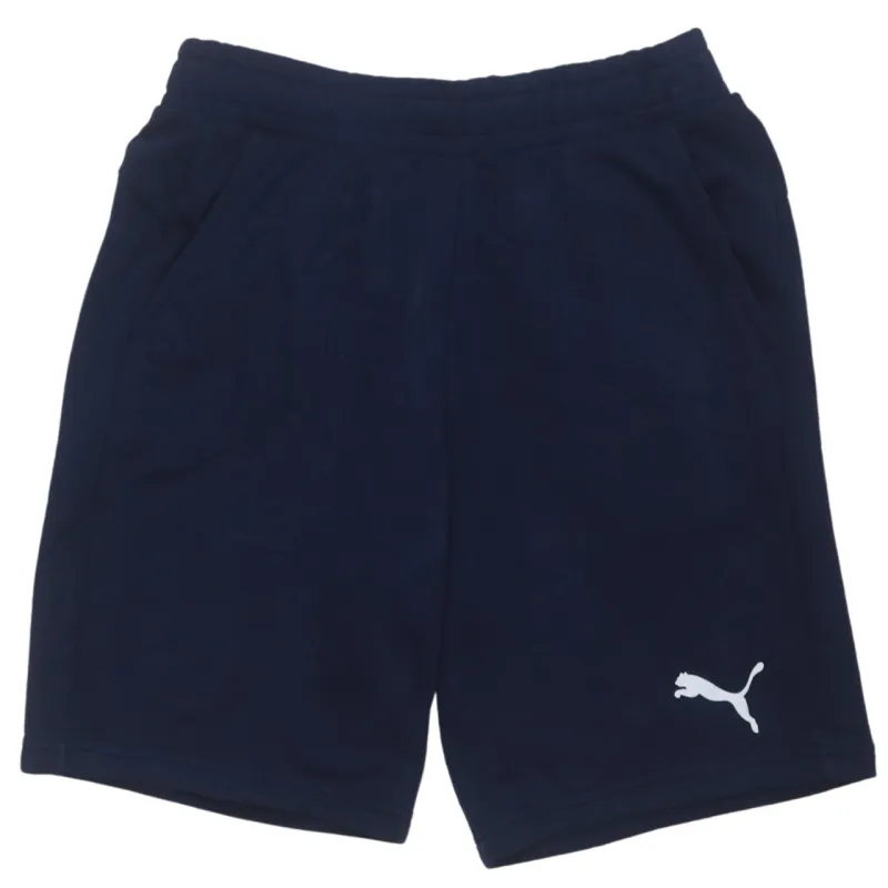 Puma 90's Lightweight Baggy Chino Shorts Medium Navy Blue made by Puma
