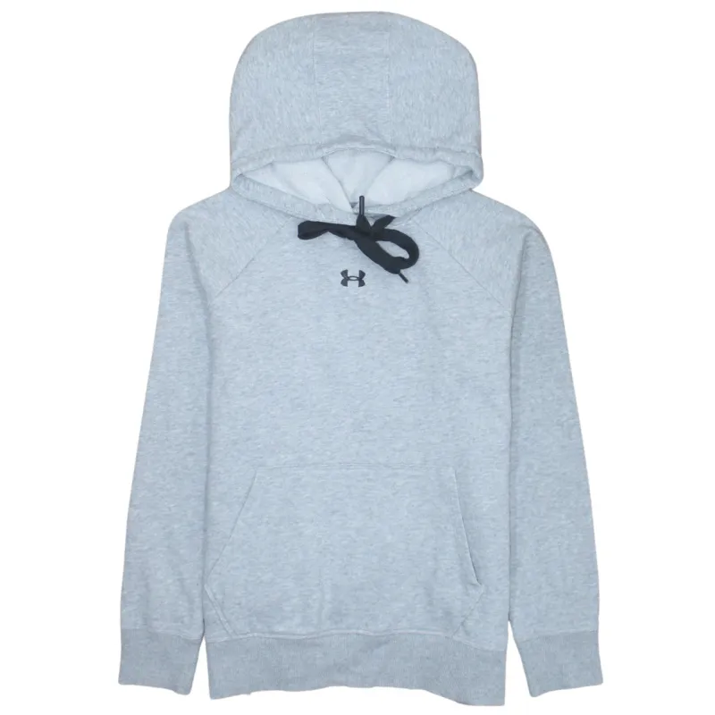 Under Armour 90's Drawstring Pockets Pullover Hoodie XSmall Grey made by Under Armour