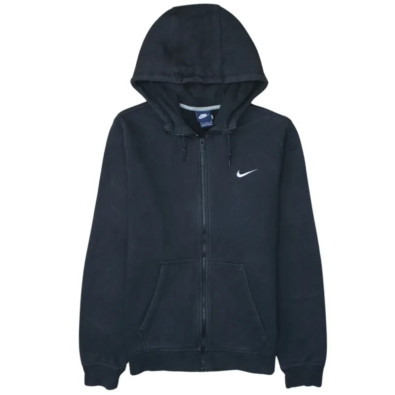 Nike 90's Swoosh Full Zip Up Hoodie Medium White sold by Vintage Club