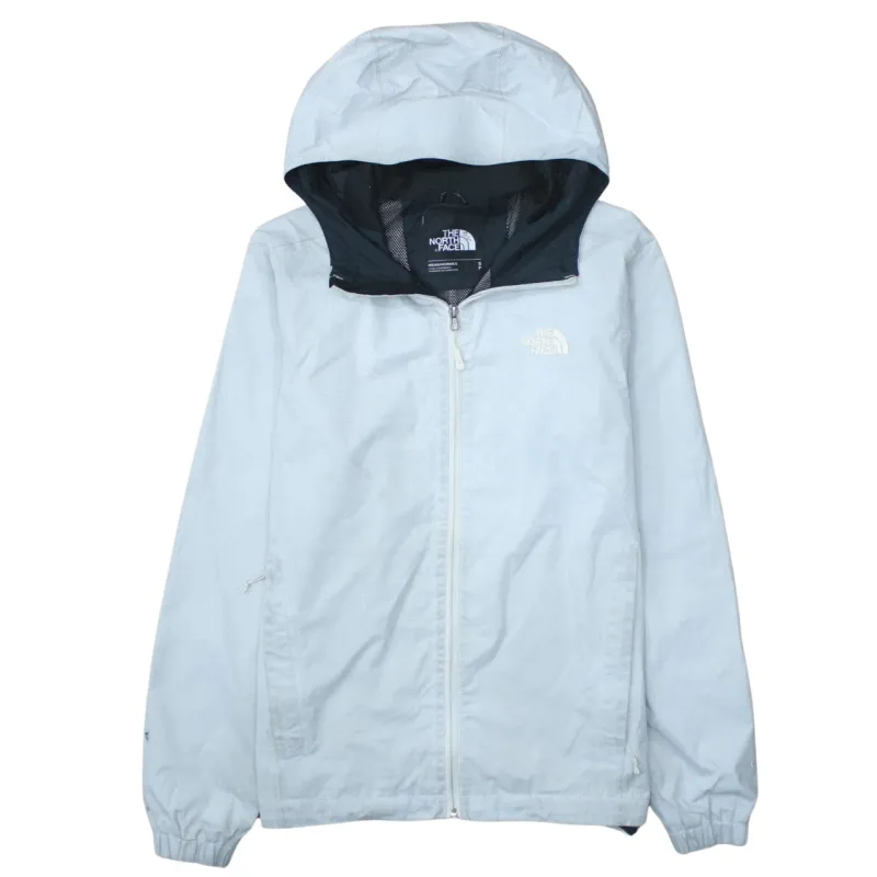 The North Face 90's Hooded Full Zip Up Windbreaker Small Grey made by The North Face