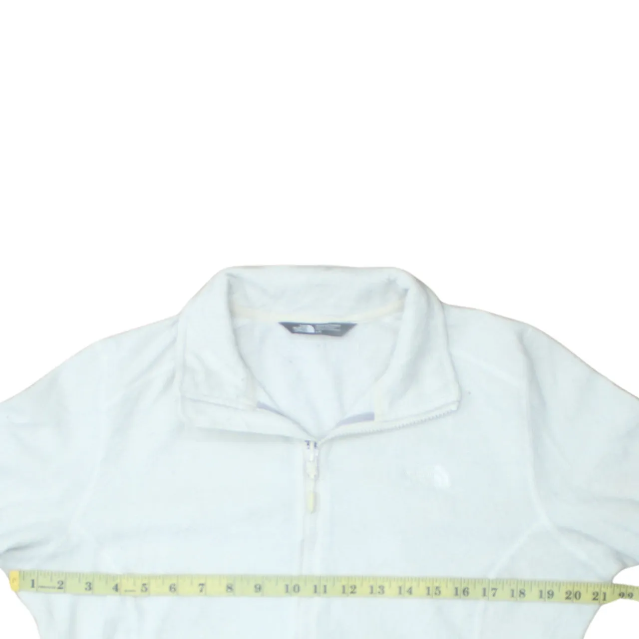 The North Face 90's Hiking Warm Full Zip Up Fleece Jumper Large White sold by Vintage Club product image thumbnail 5