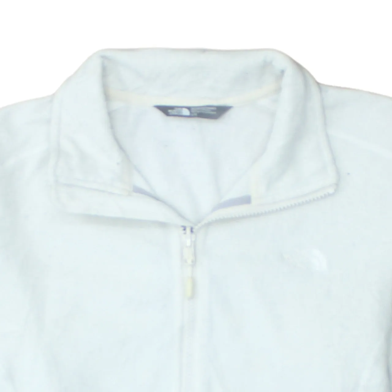 The North Face 90's Hiking Warm Full Zip Up Fleece Jumper Large White sold by Vintage Club product image thumbnail 3