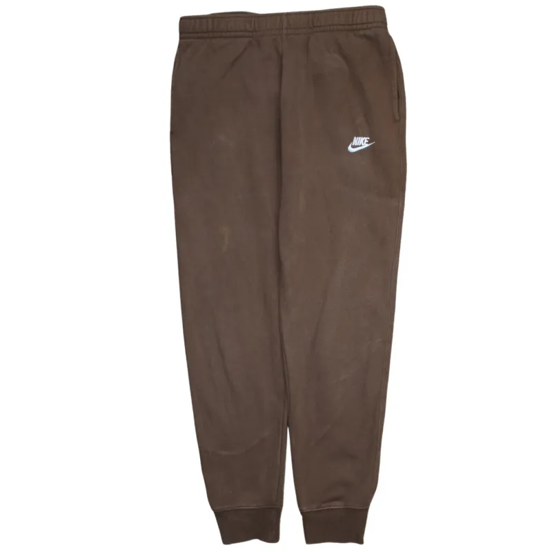 Nike 90's Swoosh Casual Joggers / Sweatpants Medium Brown sold by Vintage Club