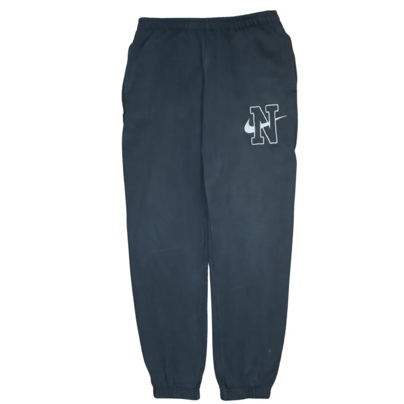 Nike 90's Swoosh Casual Joggers / Sweatpants Small Black sold by Vintage Club