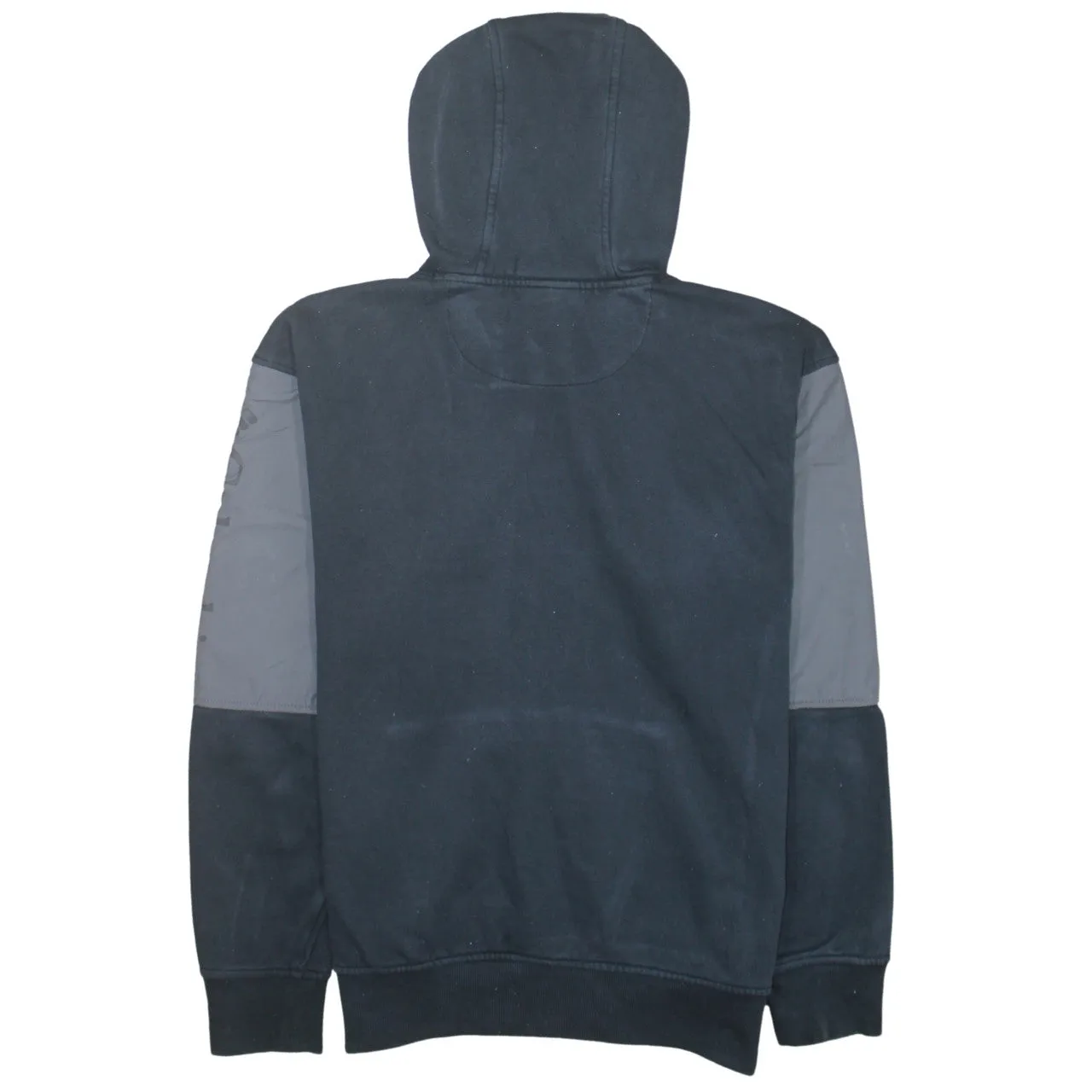 Columbia 90's Drawstring Pockets Pullover Hoodie Medium Black sold by Vintage Club product image thumbnail 2