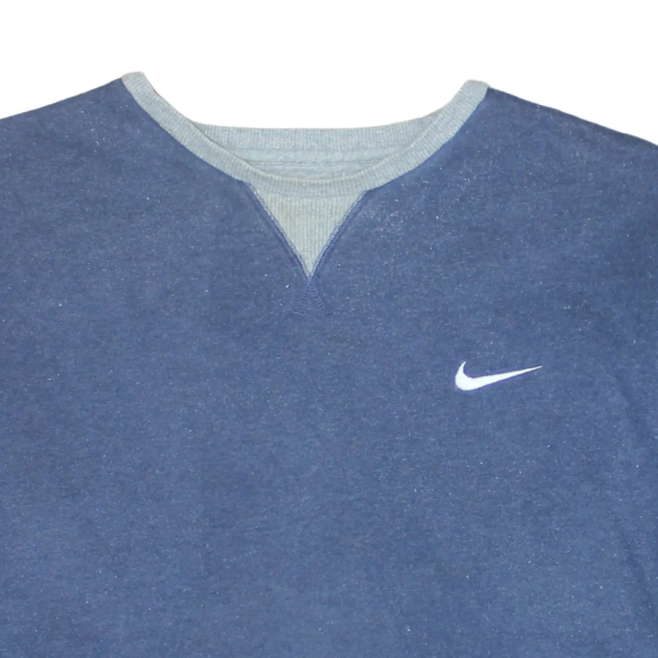 Nike 90's Swoosh Crew Neck Sweatshirt XXLarge (2XL) Navy Blue sold by Vintage Club product image thumbnail 3