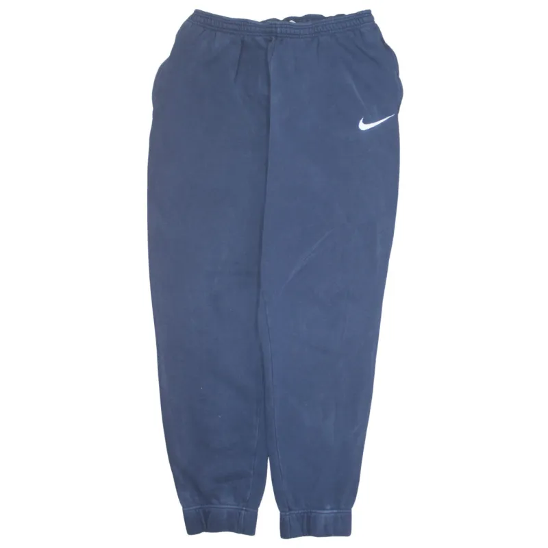 Nike 90's Swoosh Casual Joggers / Sweatpants Large Navy Blue sold by Vintage Club