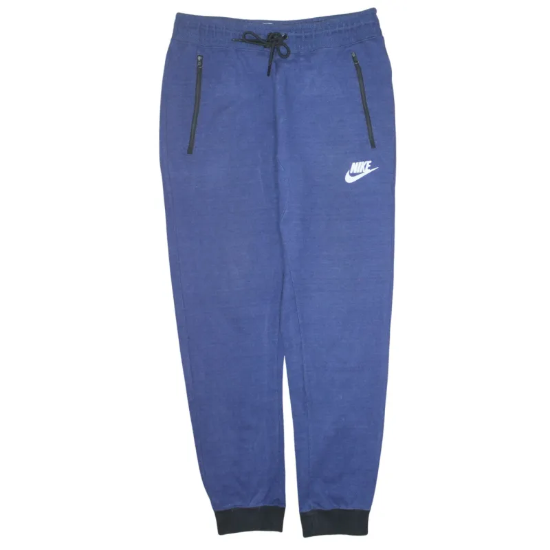 Nike 90's Swoosh Casual Joggers / Sweatpants Medium Blue sold by Vintage Club