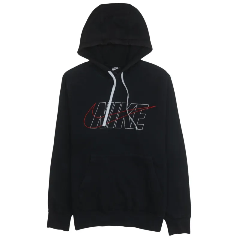 Nike 90's Center Middle Swoosh Pullover Hoodie Medium Black sold by Vintage Club