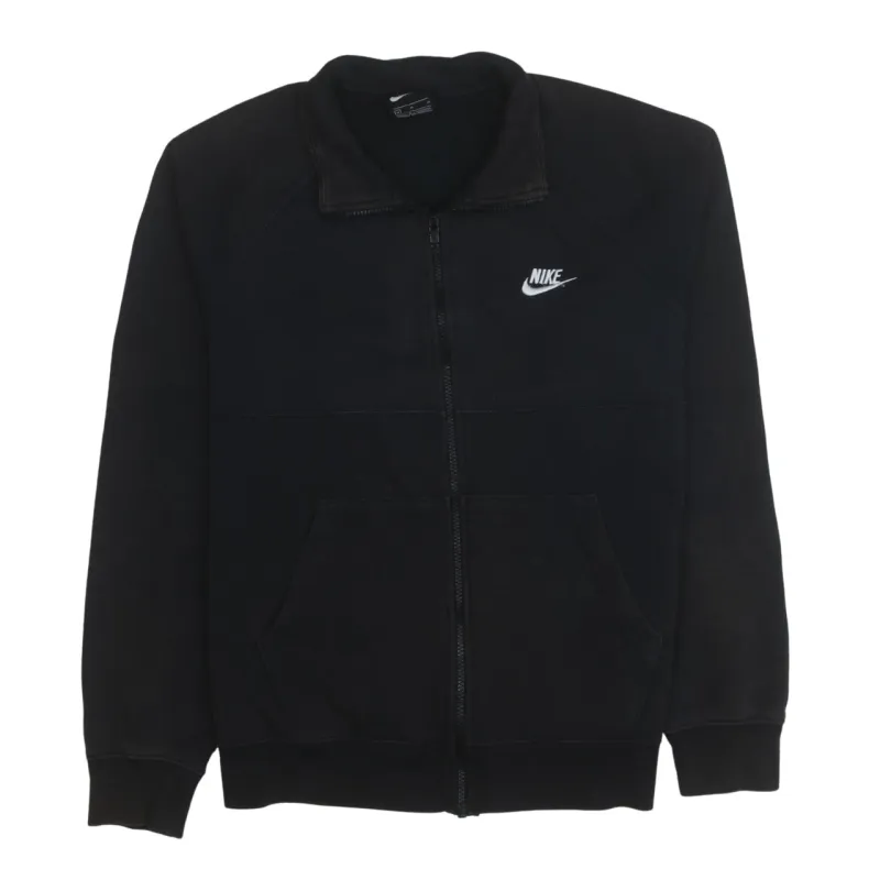 Nike 90's Swoosh Full Zip Up Sweatshirt Medium Black sold by Vintage Club