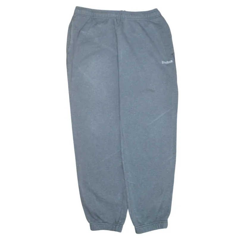 Reebok 90's Tracksuit Casual Joggers / Sweatpants Large Grey made by Reebok