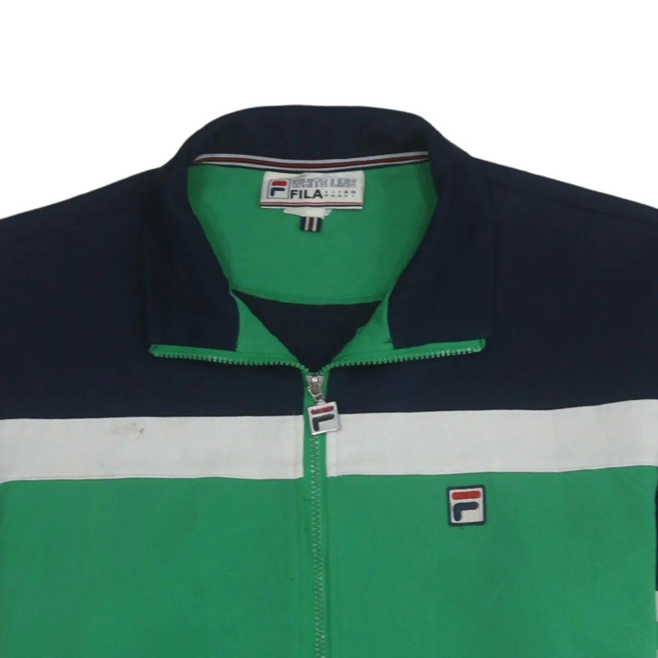 Fila 90's Lightweight Full Zip Up Sweatshirt XLarge Black sold by Vintage Club product image thumbnail 3