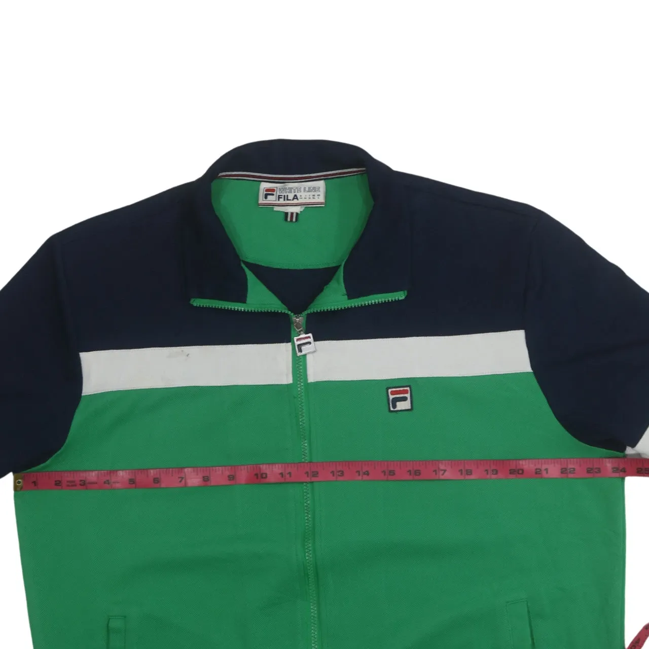 Fila 90's Lightweight Full Zip Up Sweatshirt XLarge Black sold by Vintage Club product image thumbnail 5