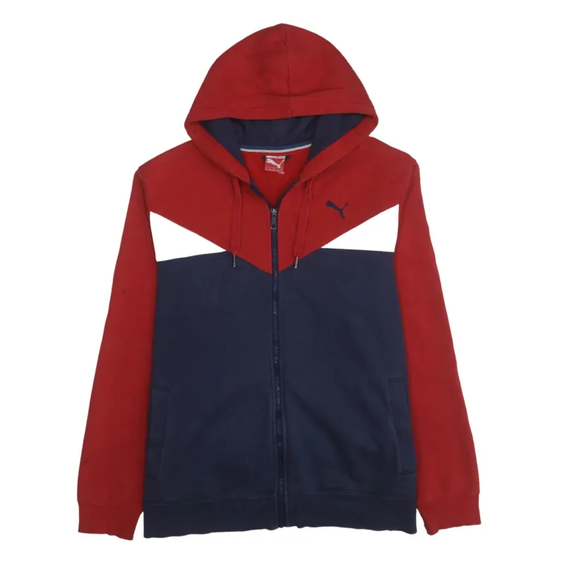 Puma 90's Lightweight Full Zip Up Hoodie XLarge Navy Blue sold by Vintage Club