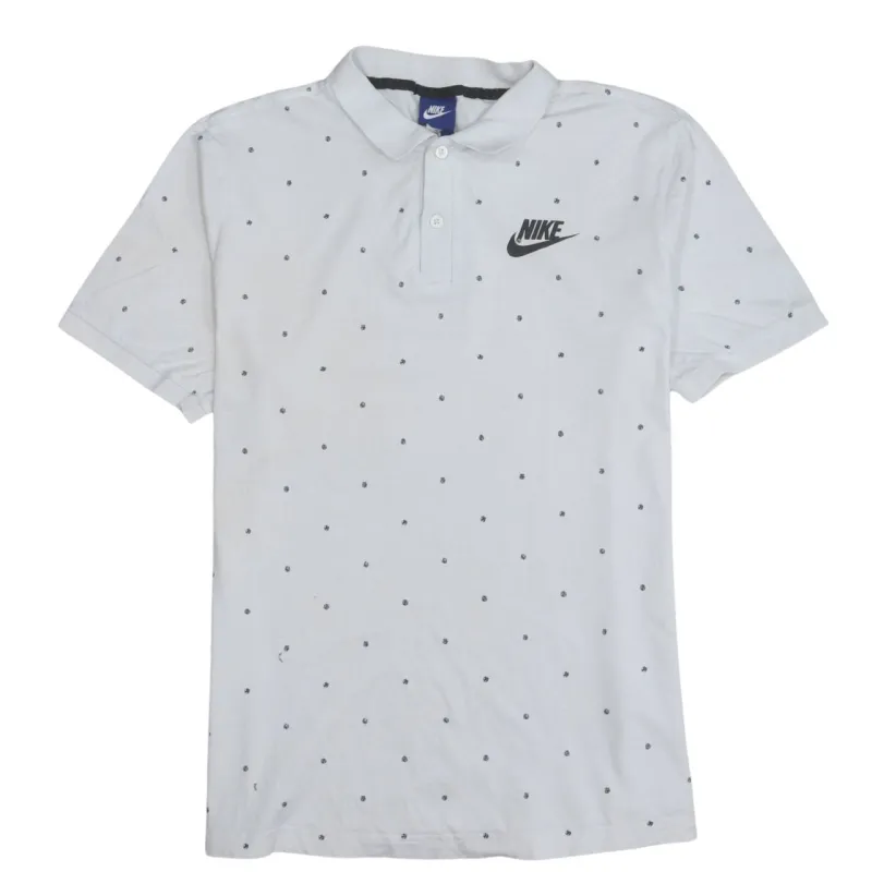 Nike 90's Swoosh Short Sleeves T Shirt Large White made by Nike