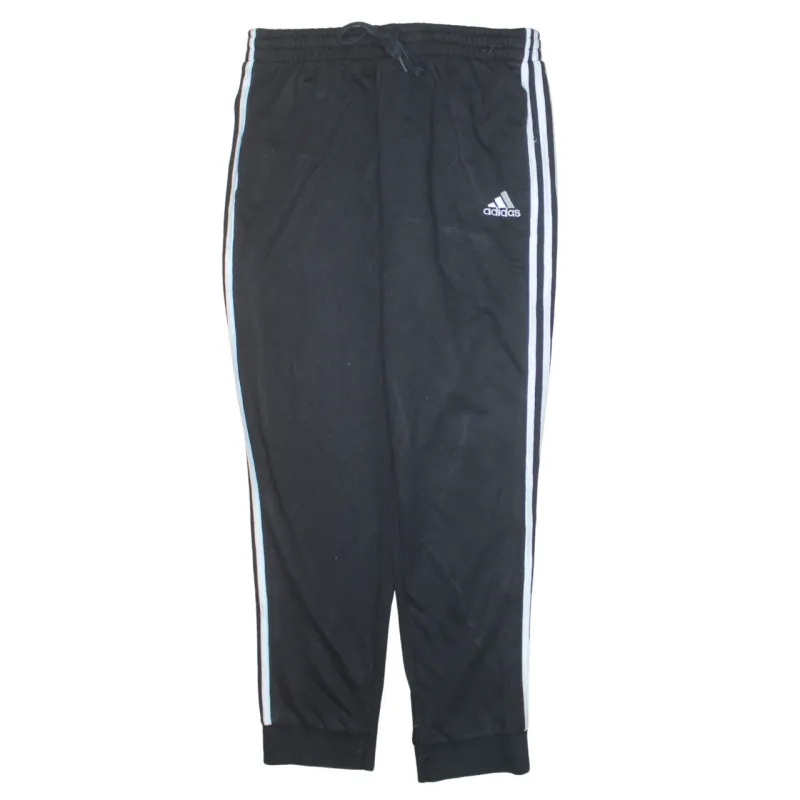 Adidas 90's 3 Stripes Casual Joggers / Sweatpants XLarge Black sold by Vintage Club