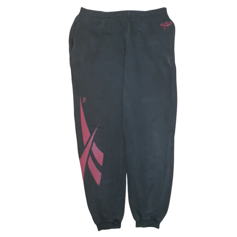 Reebok 90's Tracksuit Casual Joggers / Sweatpants 36 Black made by Reebok