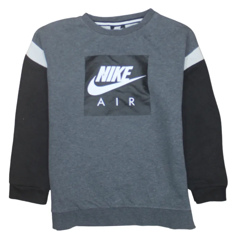 Nike 90's Center Middle Swoosh Crew Neck Sweatshirt XLarge Grey sold by Vintage Club