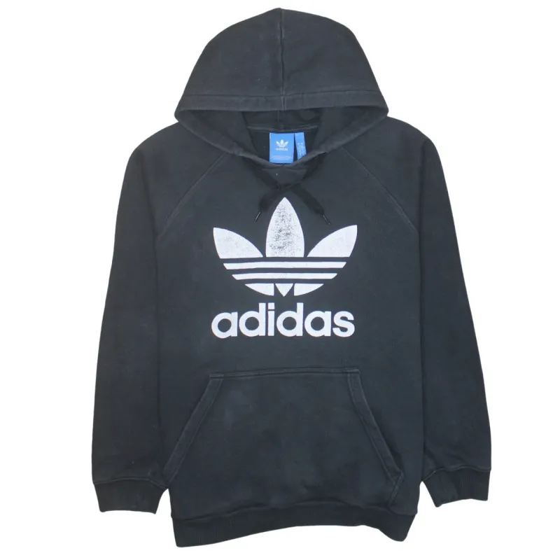 Adidas 90's Spellout Pullover Hoodie XLarge Black sold by Vintage Club