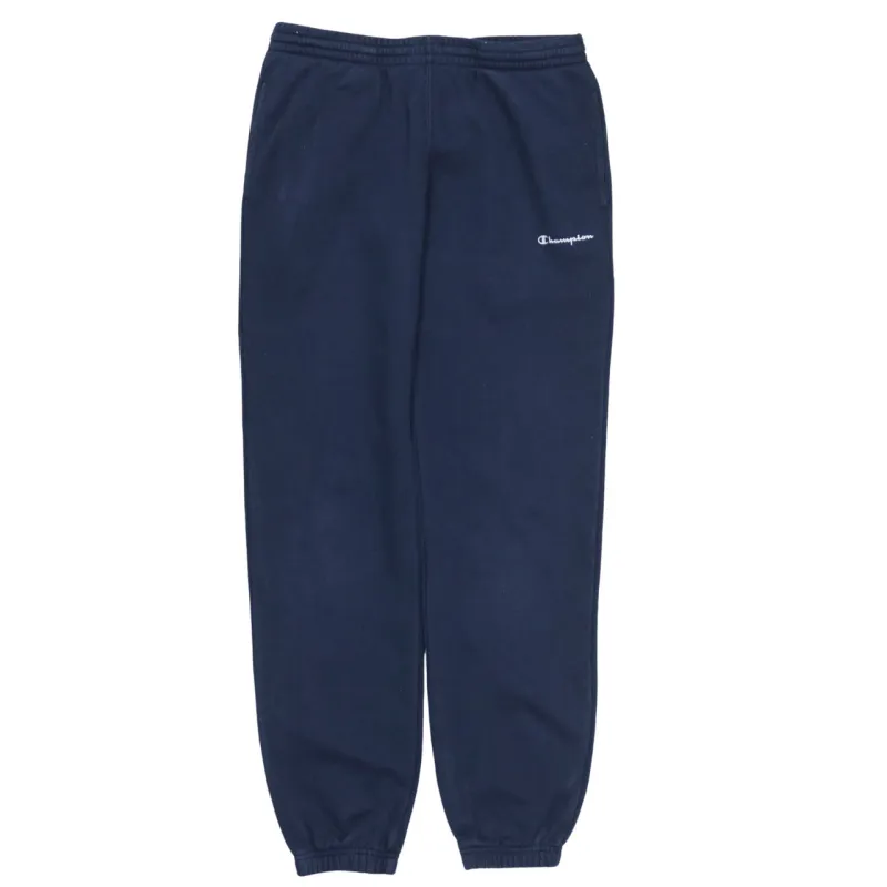 Champion 90's Tracksuit Casual Joggers / Sweatpants Large Navy Blue sold by Vintage Club