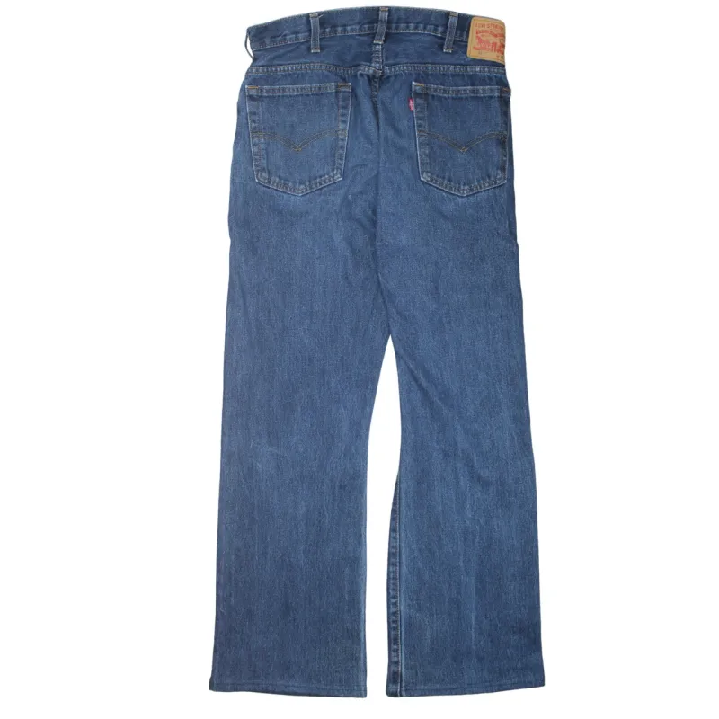 Levi Strauss &Co 90's 517 Straight Leg Baggy Jeans / Pants 36 Blue sold by Vintage Club