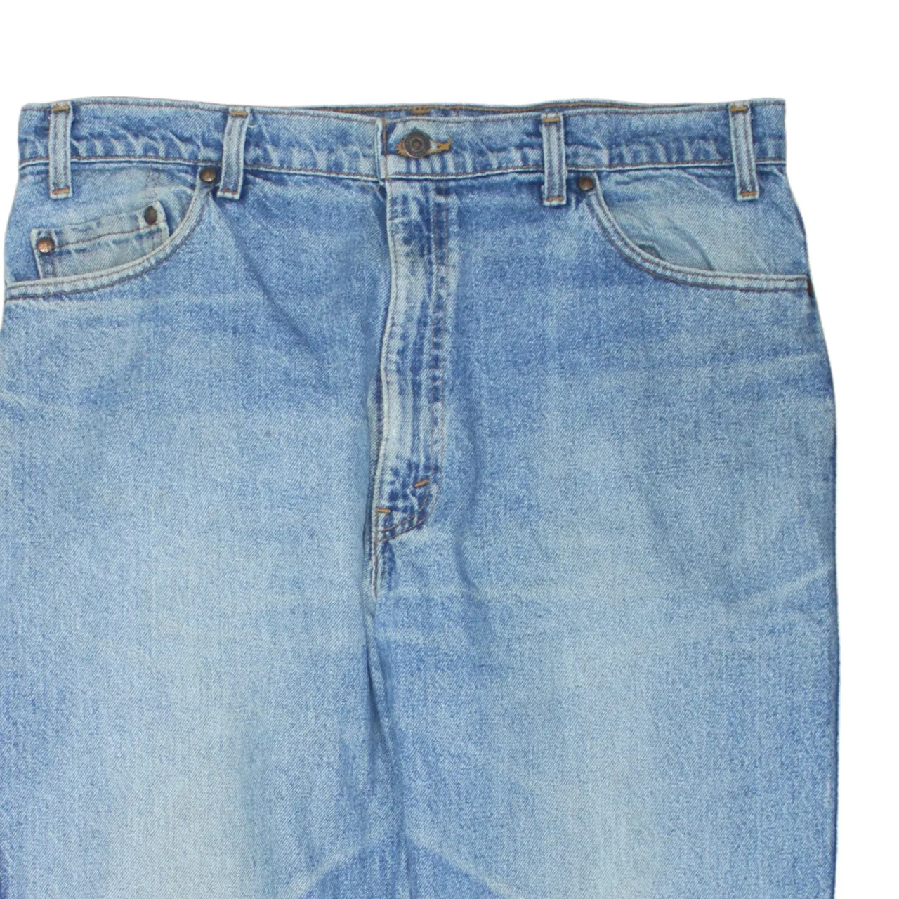 Levi Strauss &Co 90's Lightwash Straight Leg Baggy Jeans / Pants 38 Blue sold by Vintage Club product image thumbnail 3